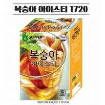 구퍼 복숭아 아이스티(40T
